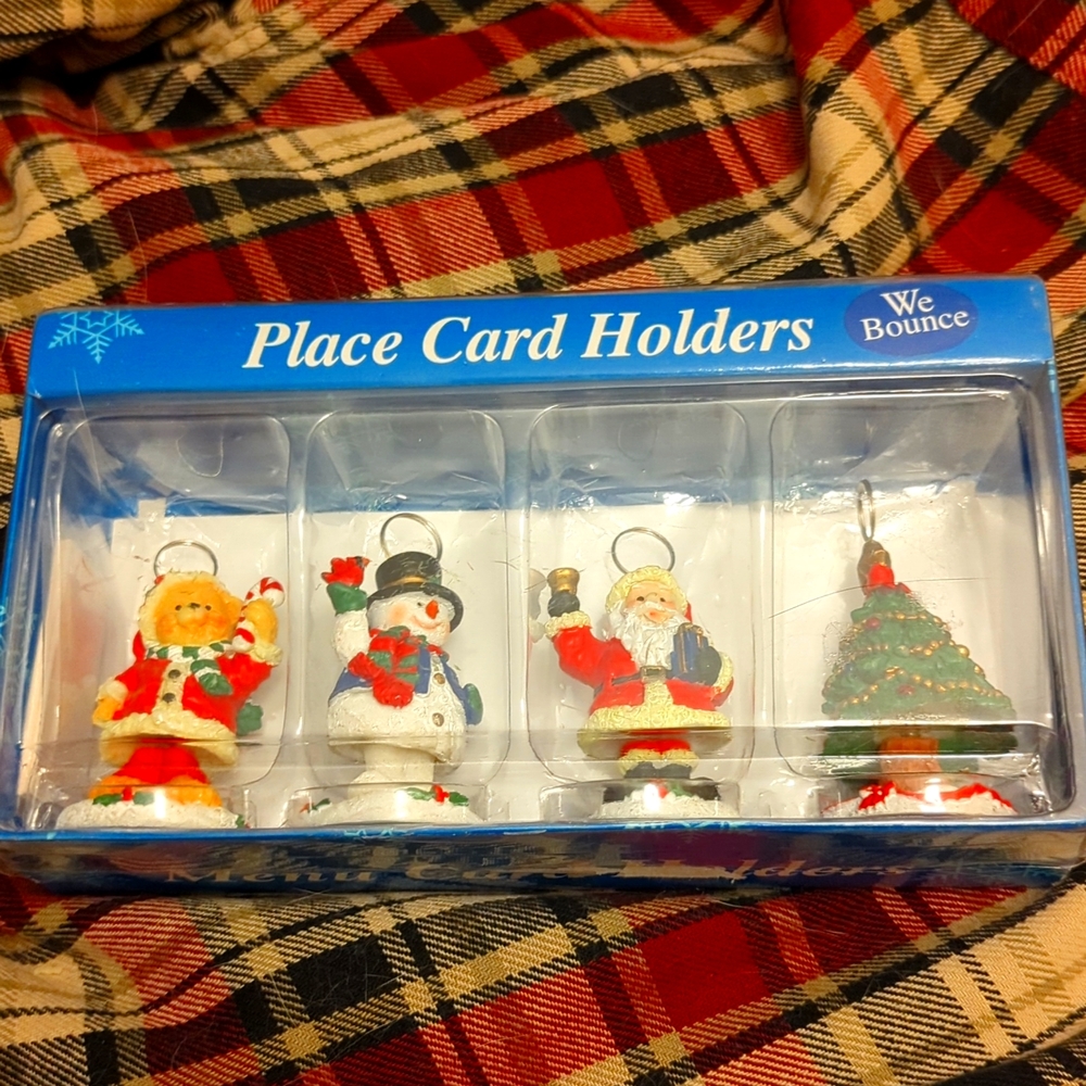 Christmas Place Card Holders